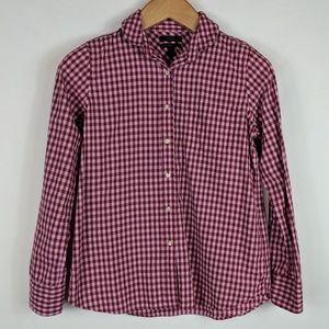 J. Crew | Boy fit gingham shirt 6